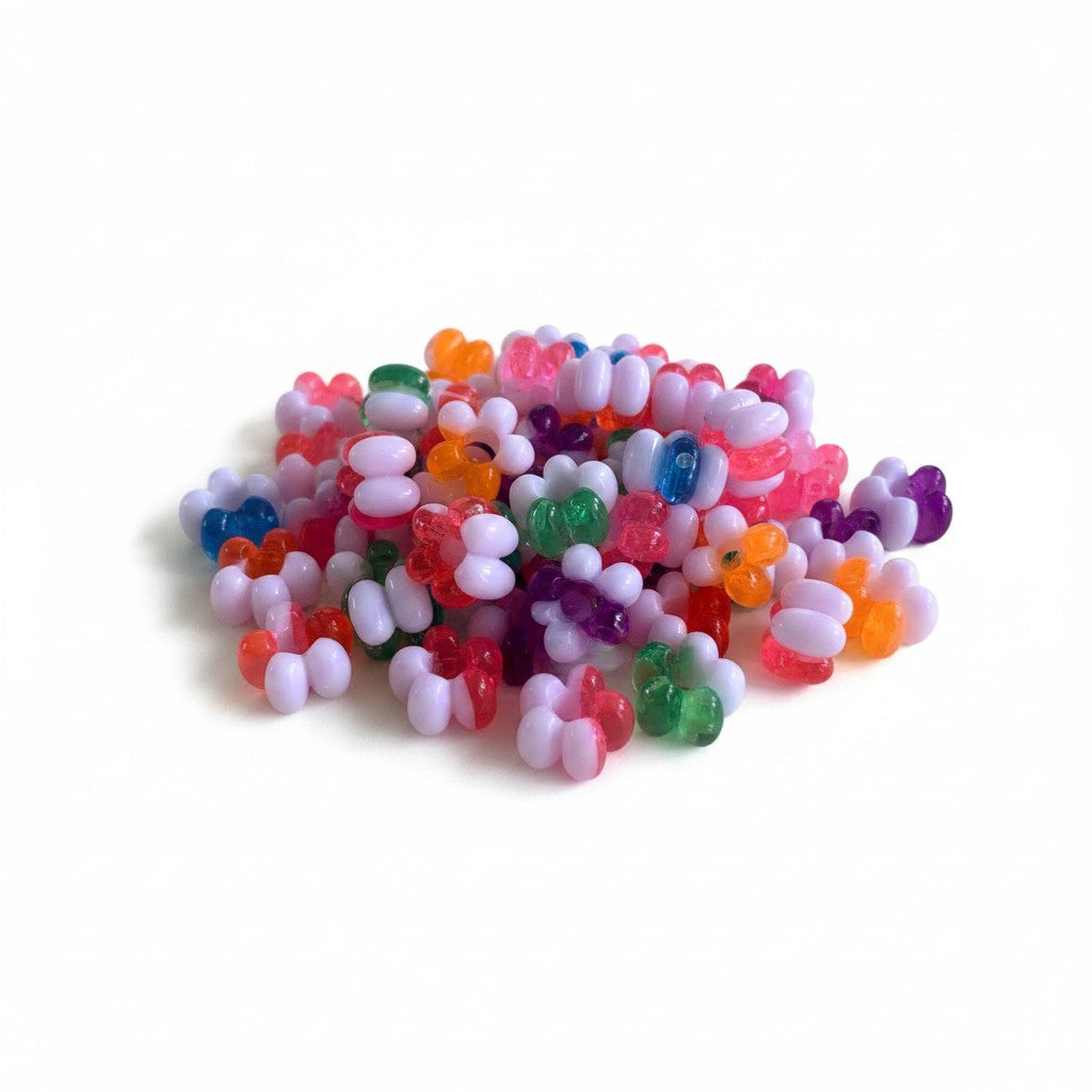 Flower Acrylic bead