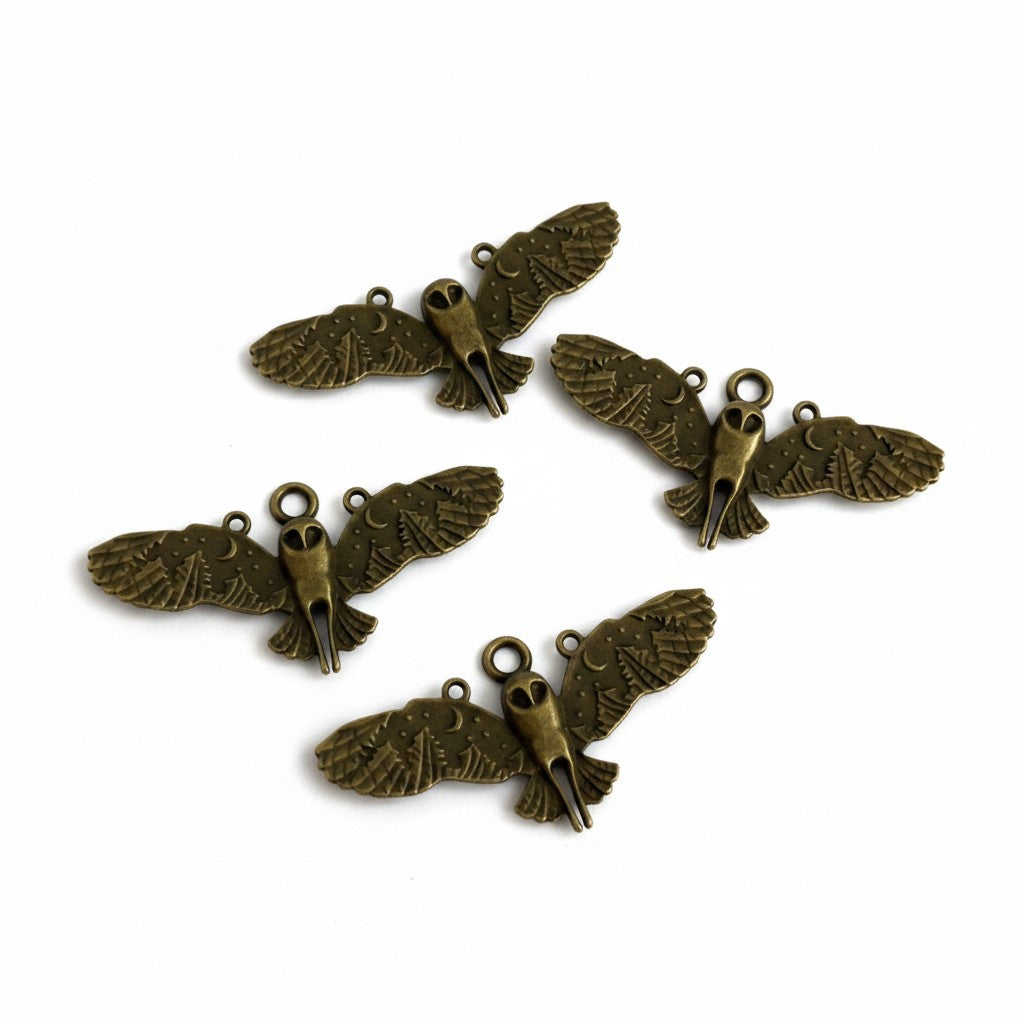 Owl Pendant - Size 70mm