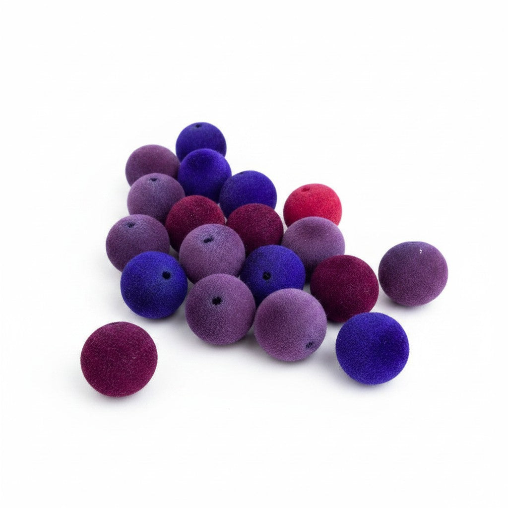Velvet bead - Size 16mm
