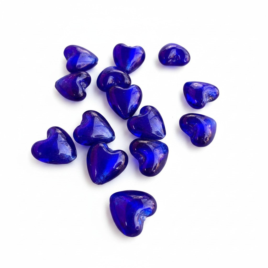 Heart Glass Bead - Size 20mm