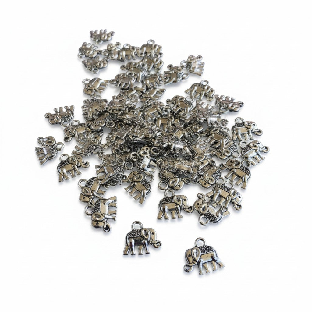 Elephant Charm - Size 13mm