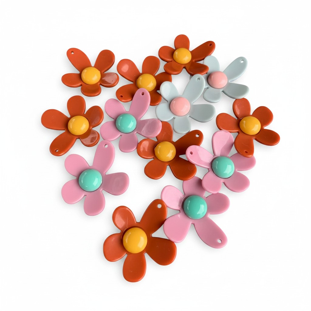 Flower Pendant - Size 40mm
