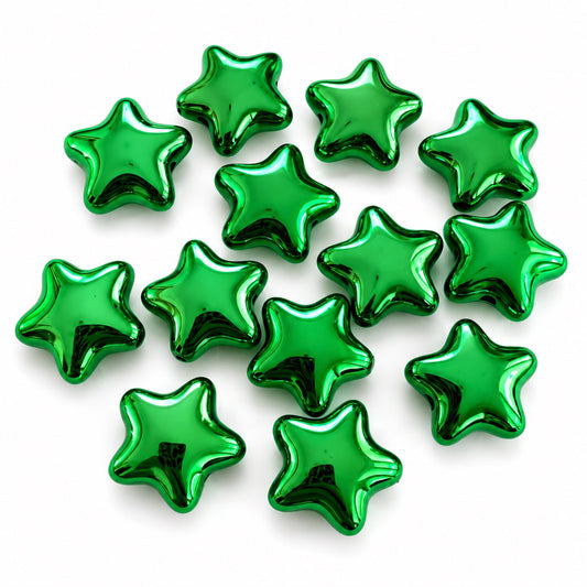 Acrylic Star Balloon Style Beads
