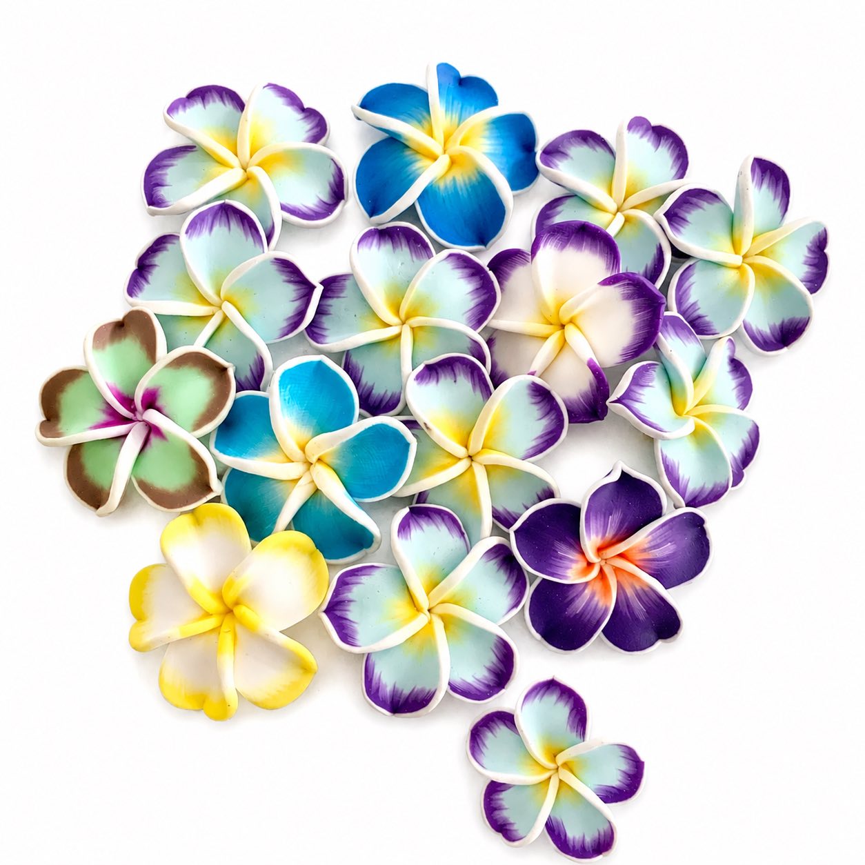 Flower Polymer Bead - Size 40mm