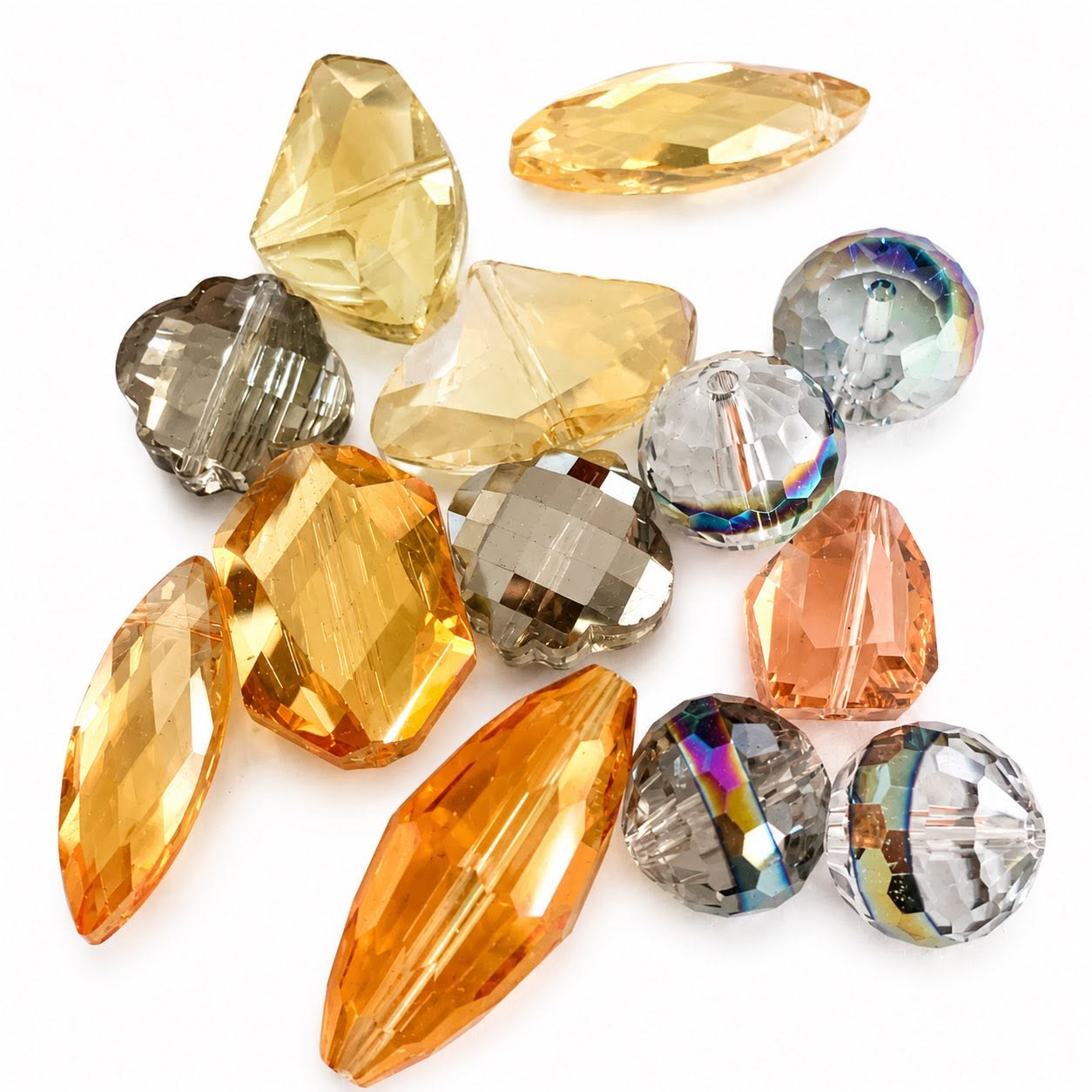 Sparkly Large Glass Bead