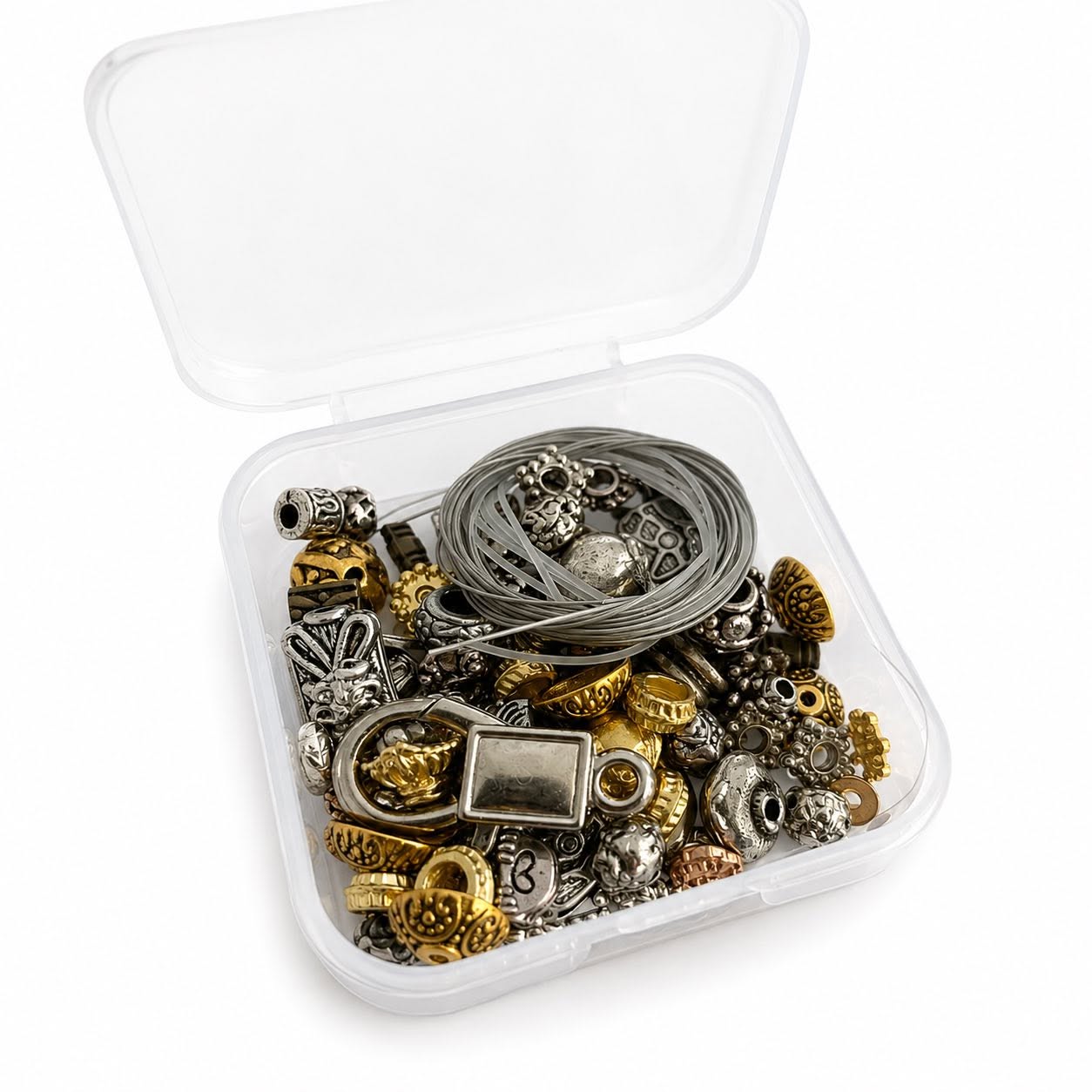 Box of Mixed Bead Findings