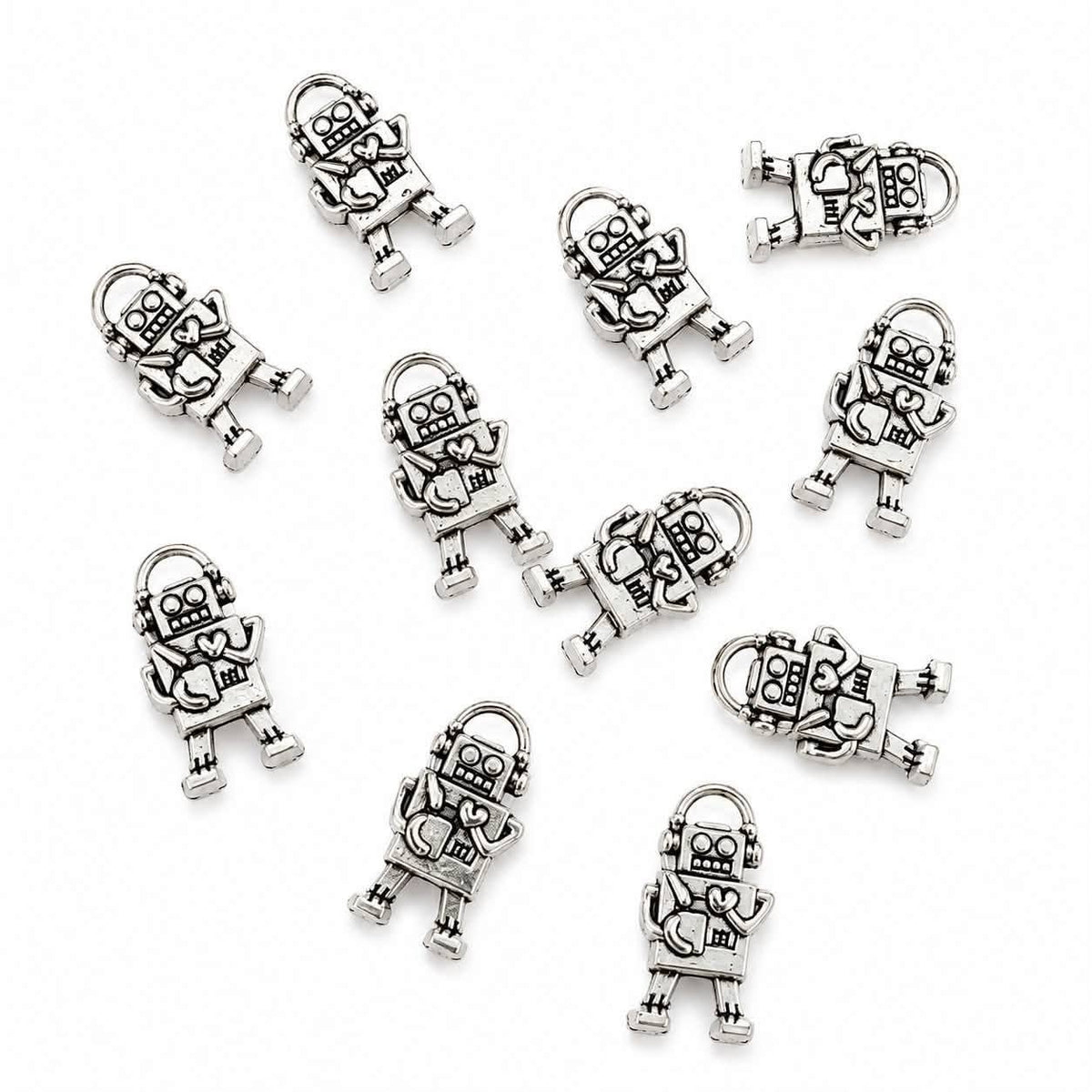 Robot Charm - Size 18mm