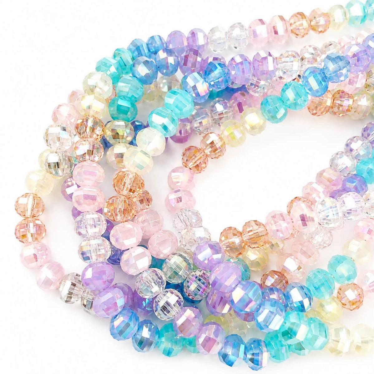 Strand of Glass Beads - Size 8mm
