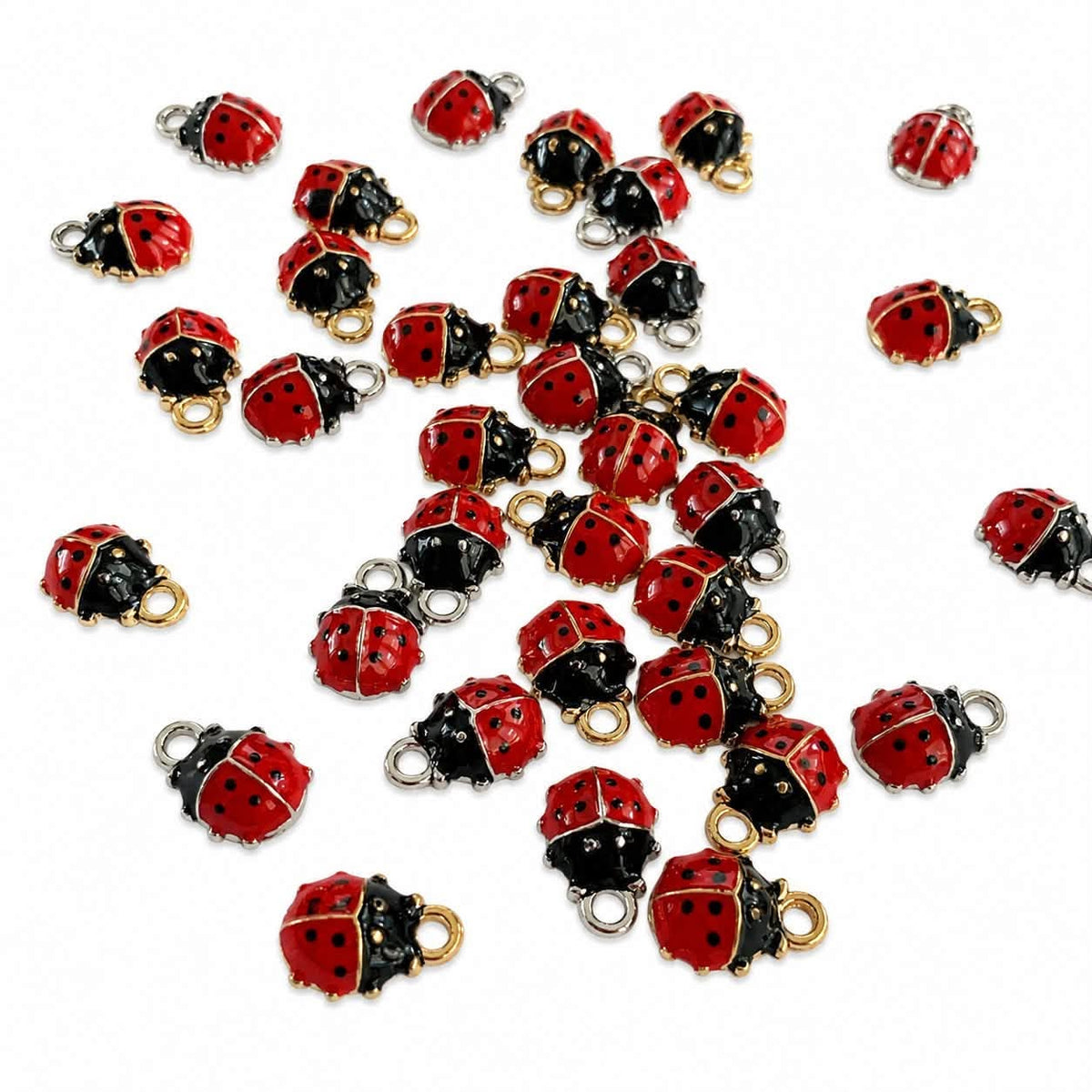 Lady Bird Charms - Size 13mm