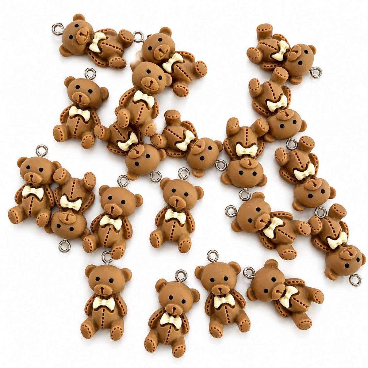 Teddy Bear Pendant - Size 30mm