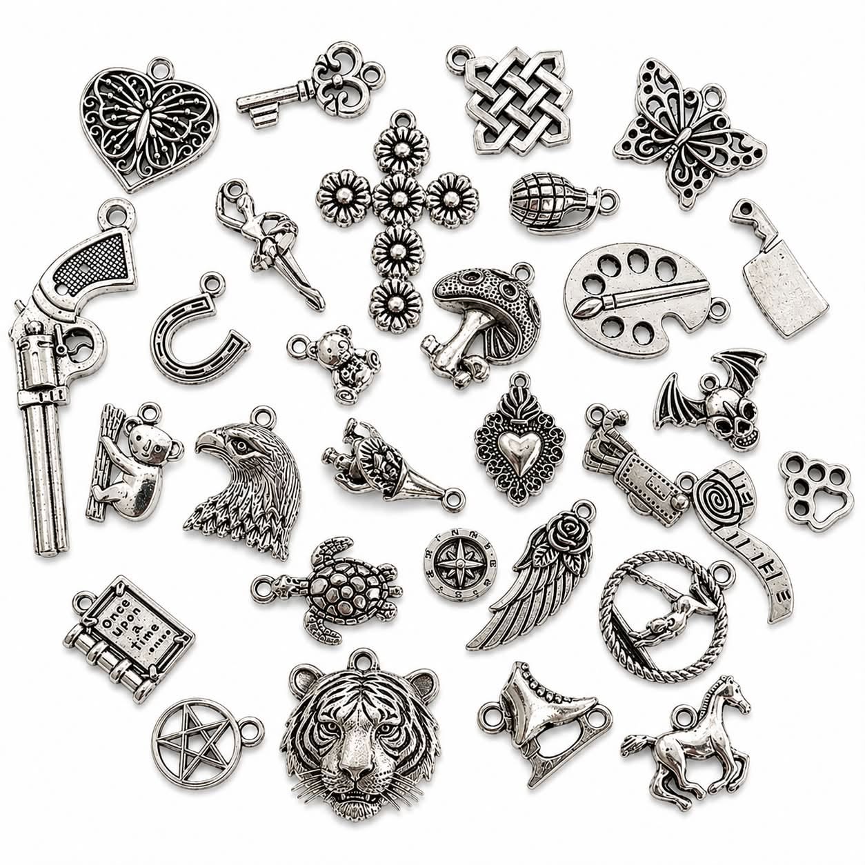 Various Mixed Charms - Pack of 10