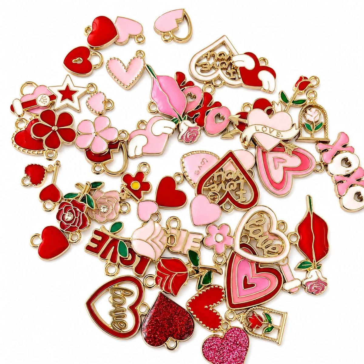 Love Enamel Charm