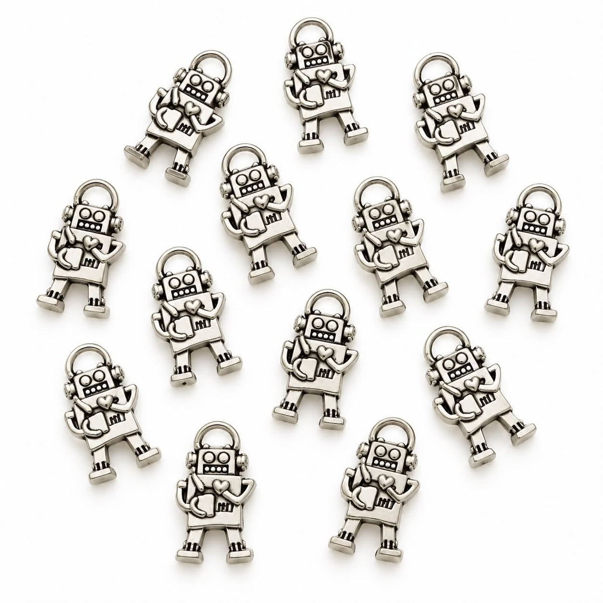 Robot Charm - Size 18mm
