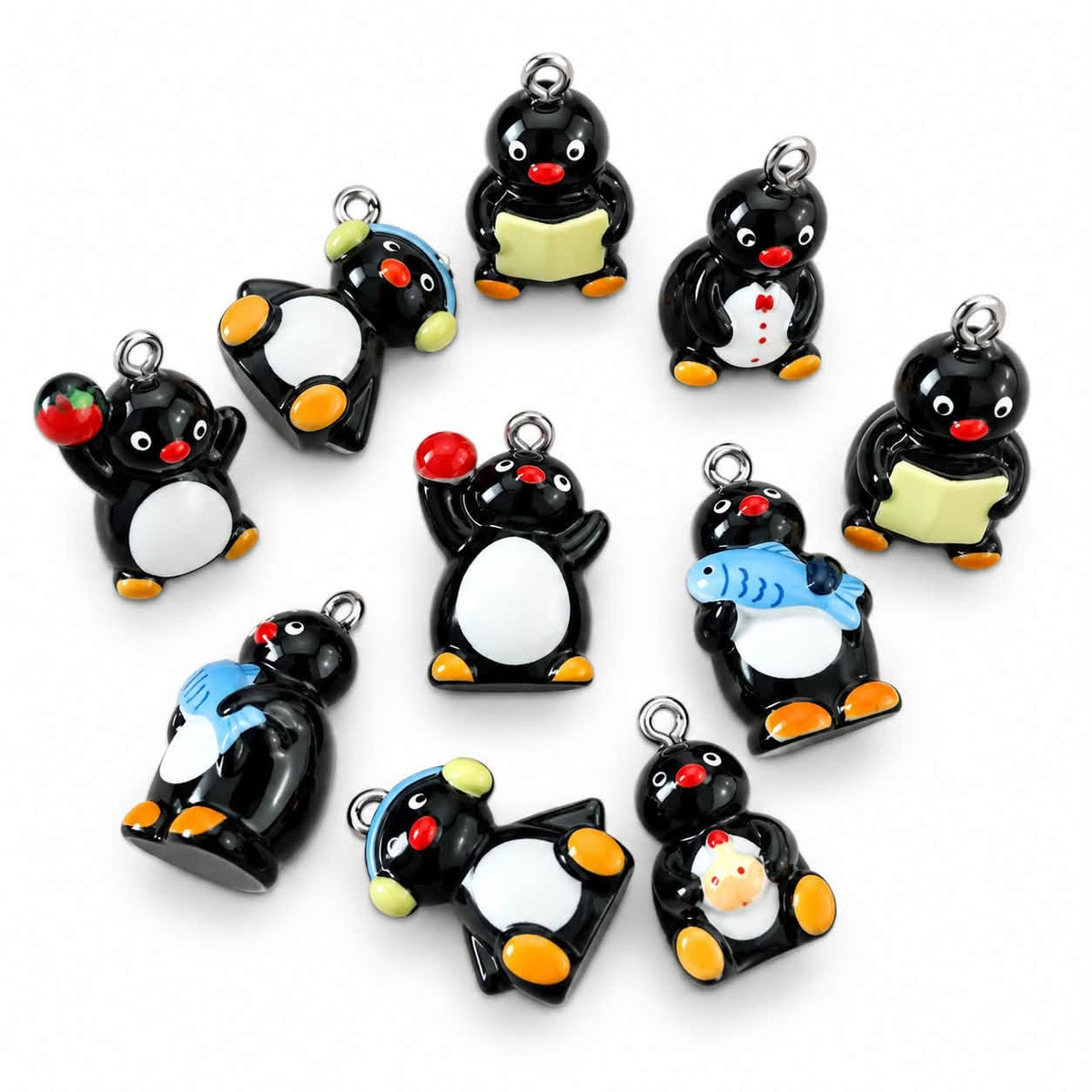 Penguin Charms - Size 25mm