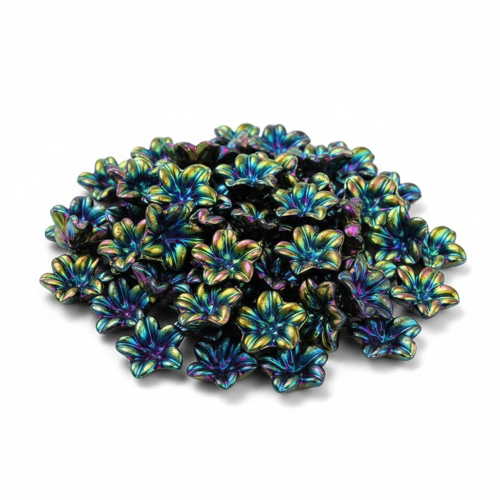 Flower 7mm Embellishments - Pack of 20