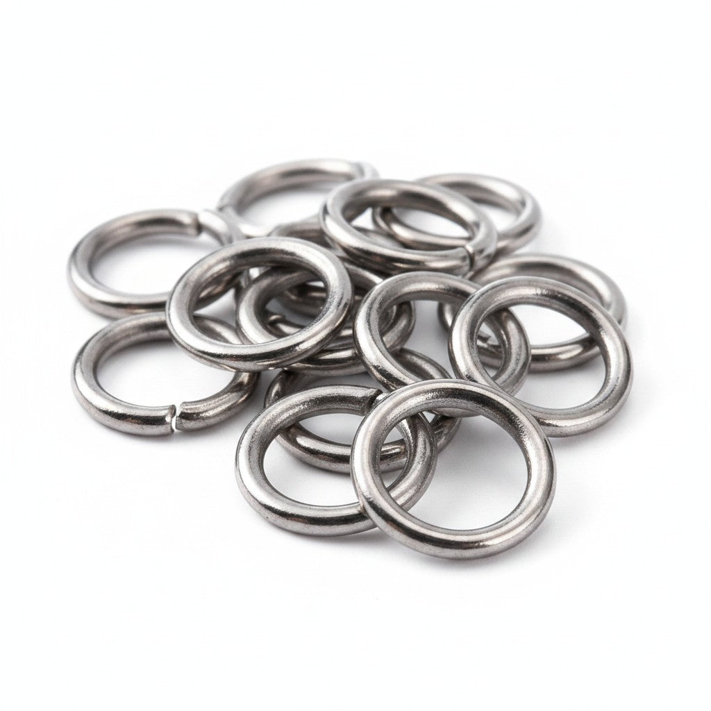 Jump Rings 4mm Stainless Steel - 25g Pack