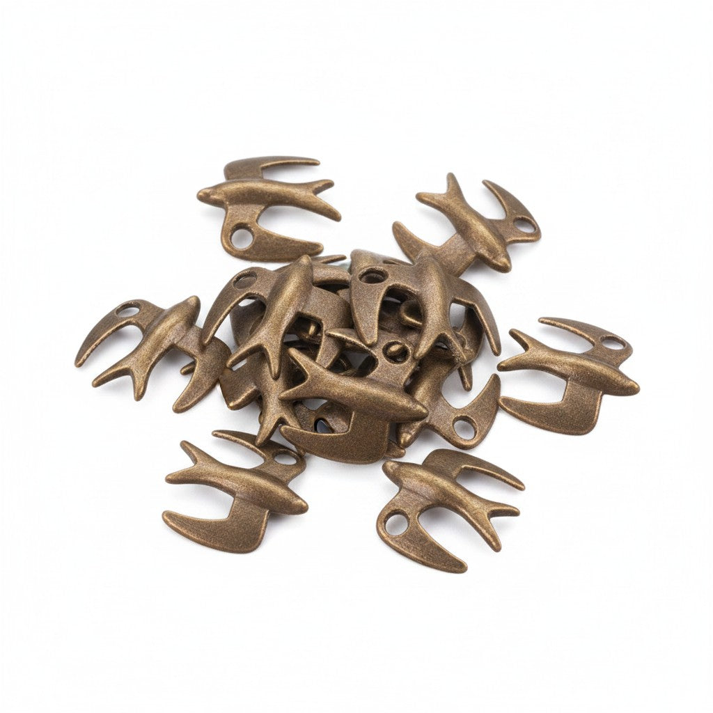 Swallow Bird Charm - 13mm