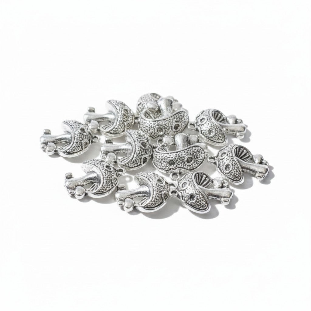 Mushroom Charms - Pack of 10