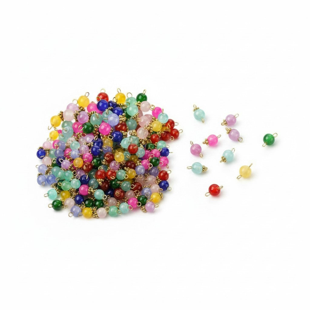 Glass Bead Charms - Pack of 20