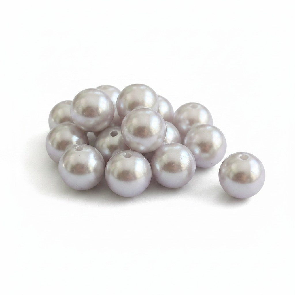 Pearlised Acrylic Bead