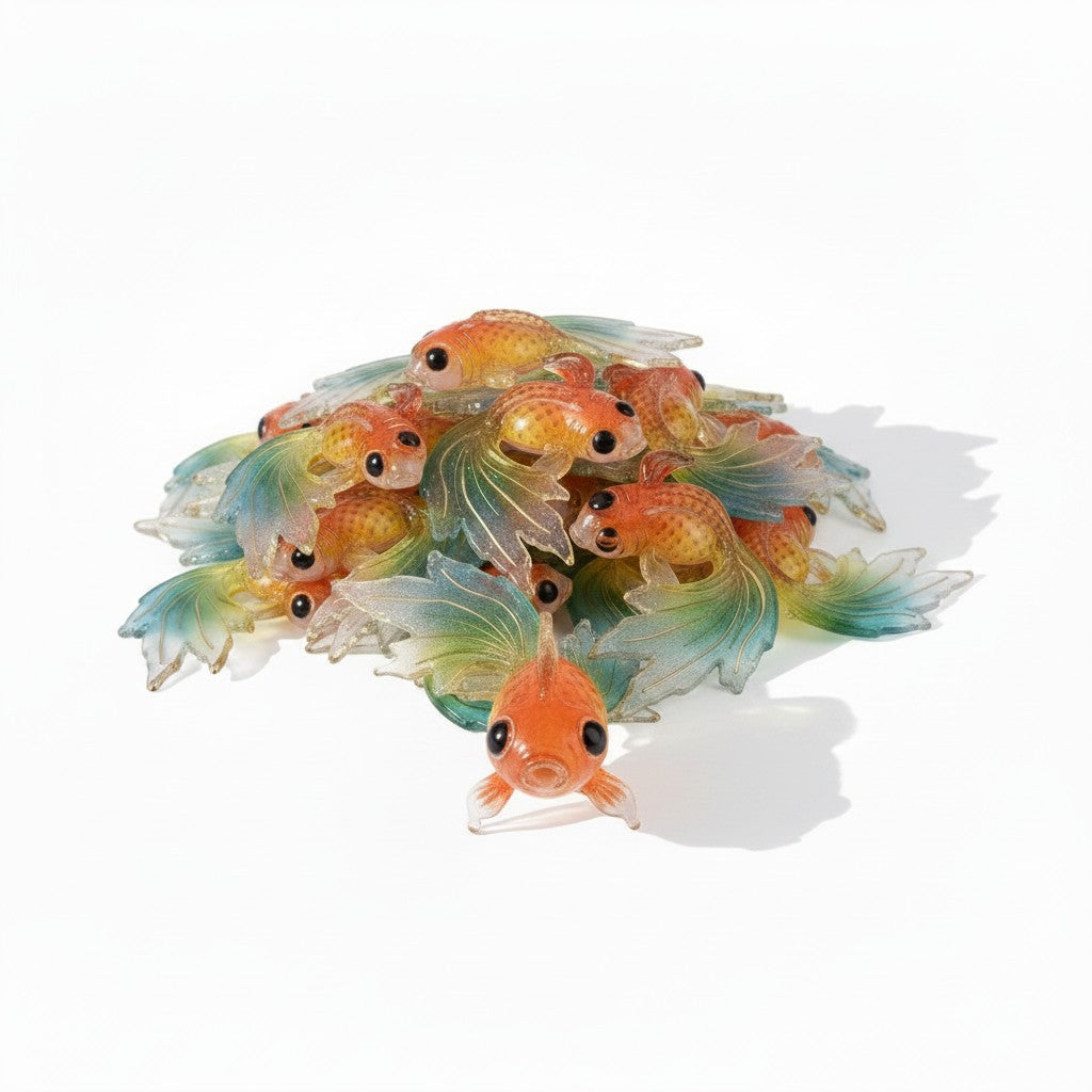 Fish Acrylic Pendants - Size 30x25mm