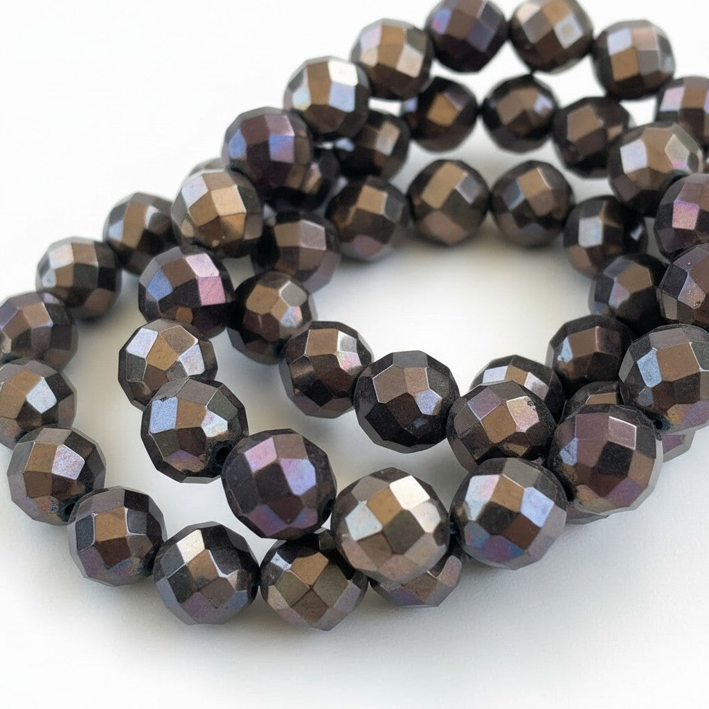 Strand of Glass Beads - Size 12mm