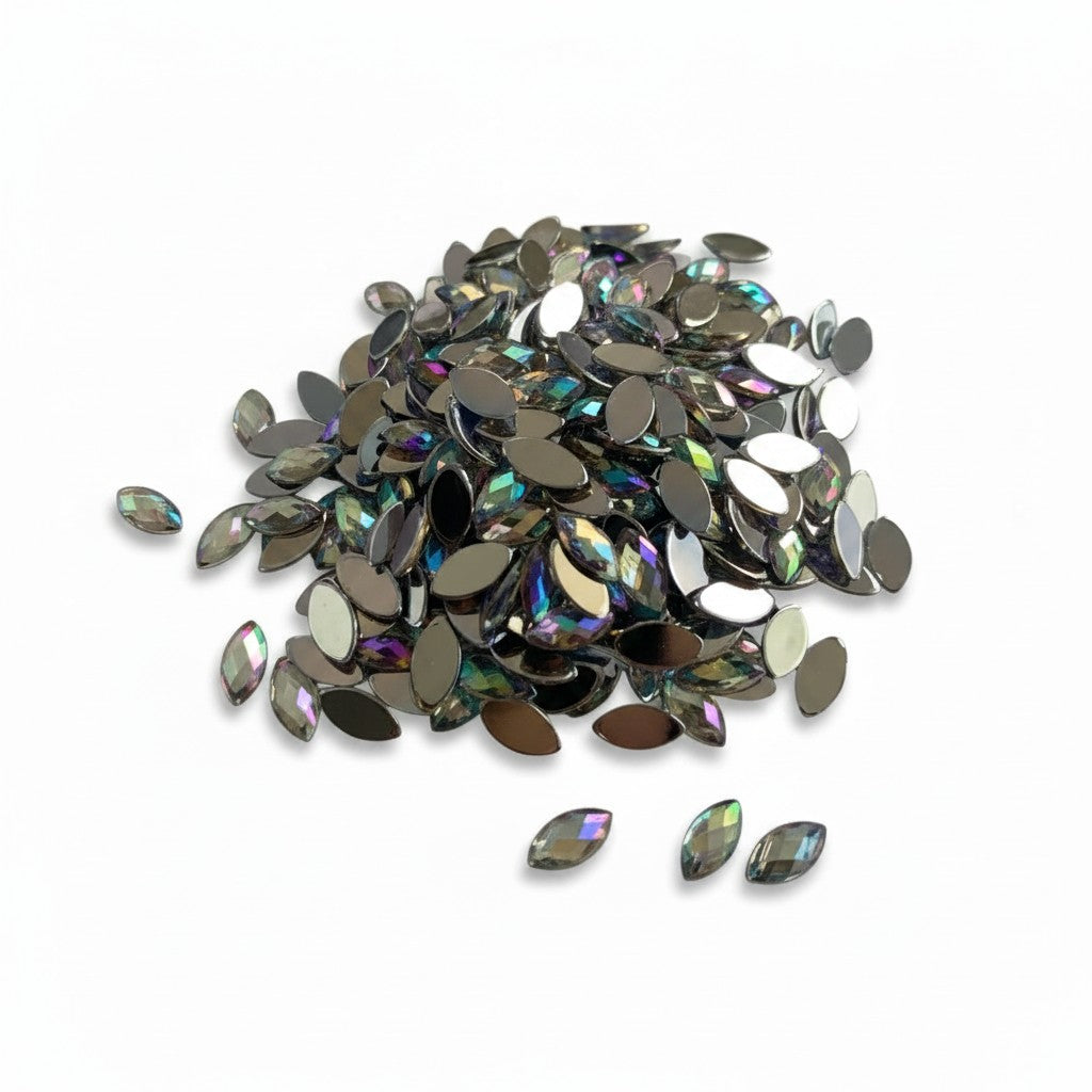 Horse Eye Rhinestone AB Embellishments - 10 grams