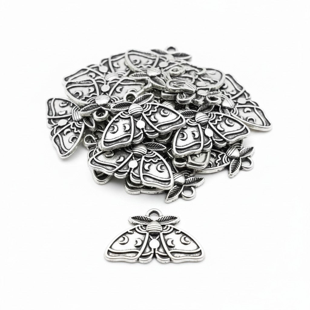 Moth Pendant- Pack of 5
