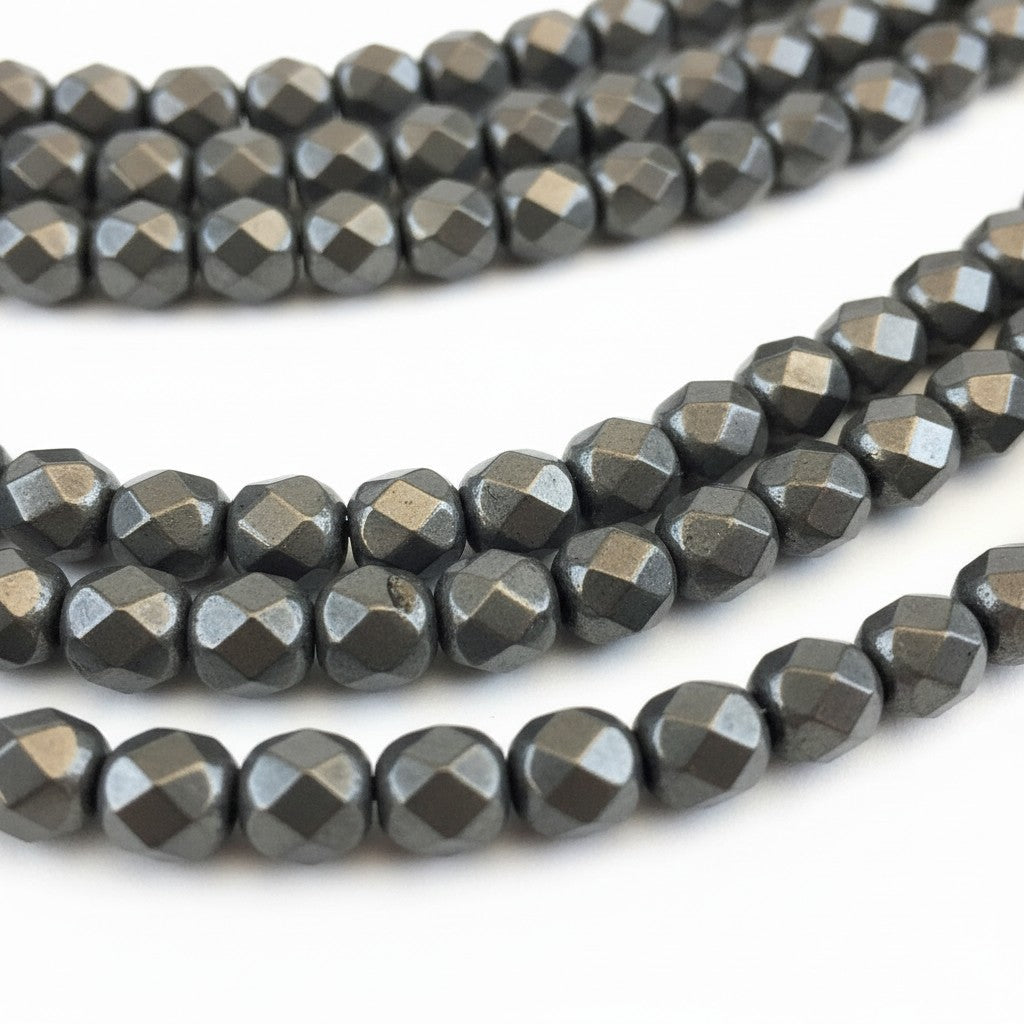 Strand of Glass Beads - Size 6mm