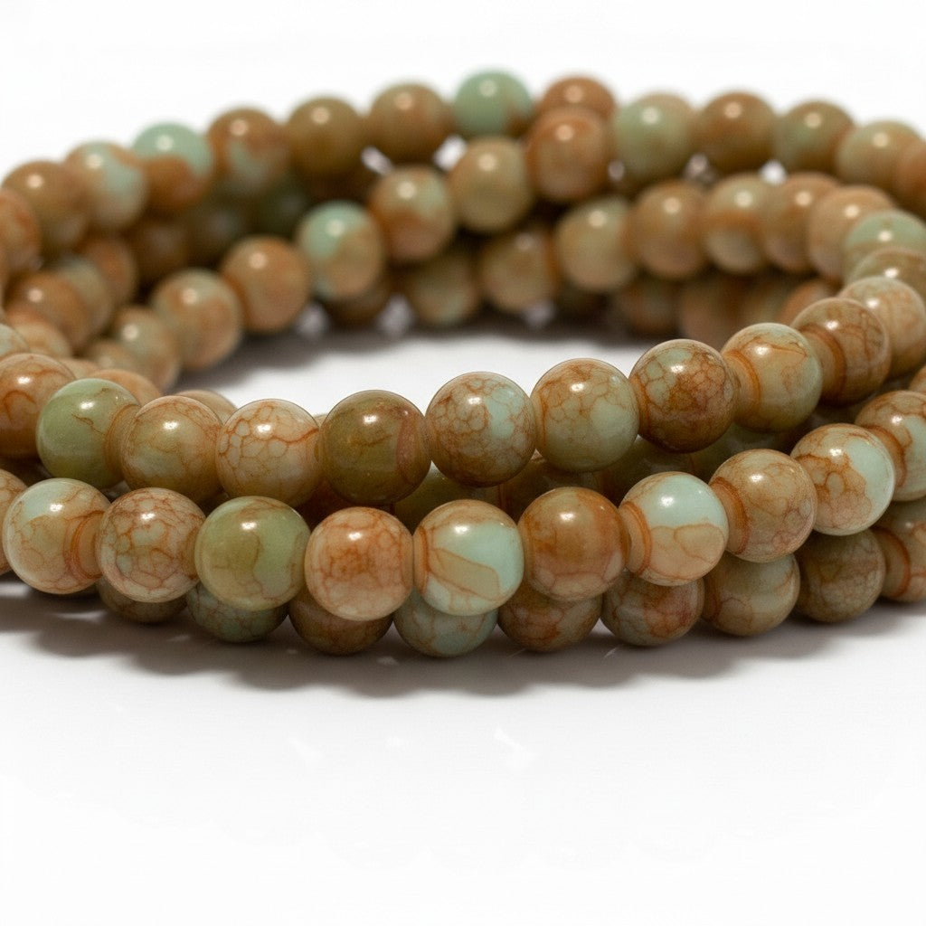 Strand of Glass Beads - Size 6mm