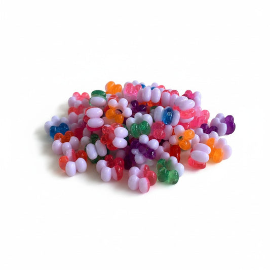Flower Acrylic bead