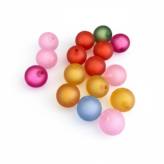 Frosted Acrylic Bead - Size 20mm