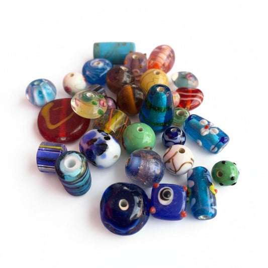 Mixed Lampwork Beads
