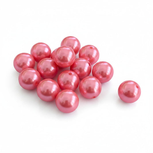 Pink Acrylic Bead - Size 20mm