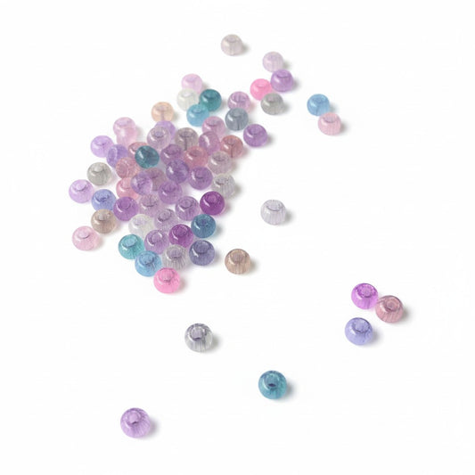 Small Glass Beads - Pack of 50