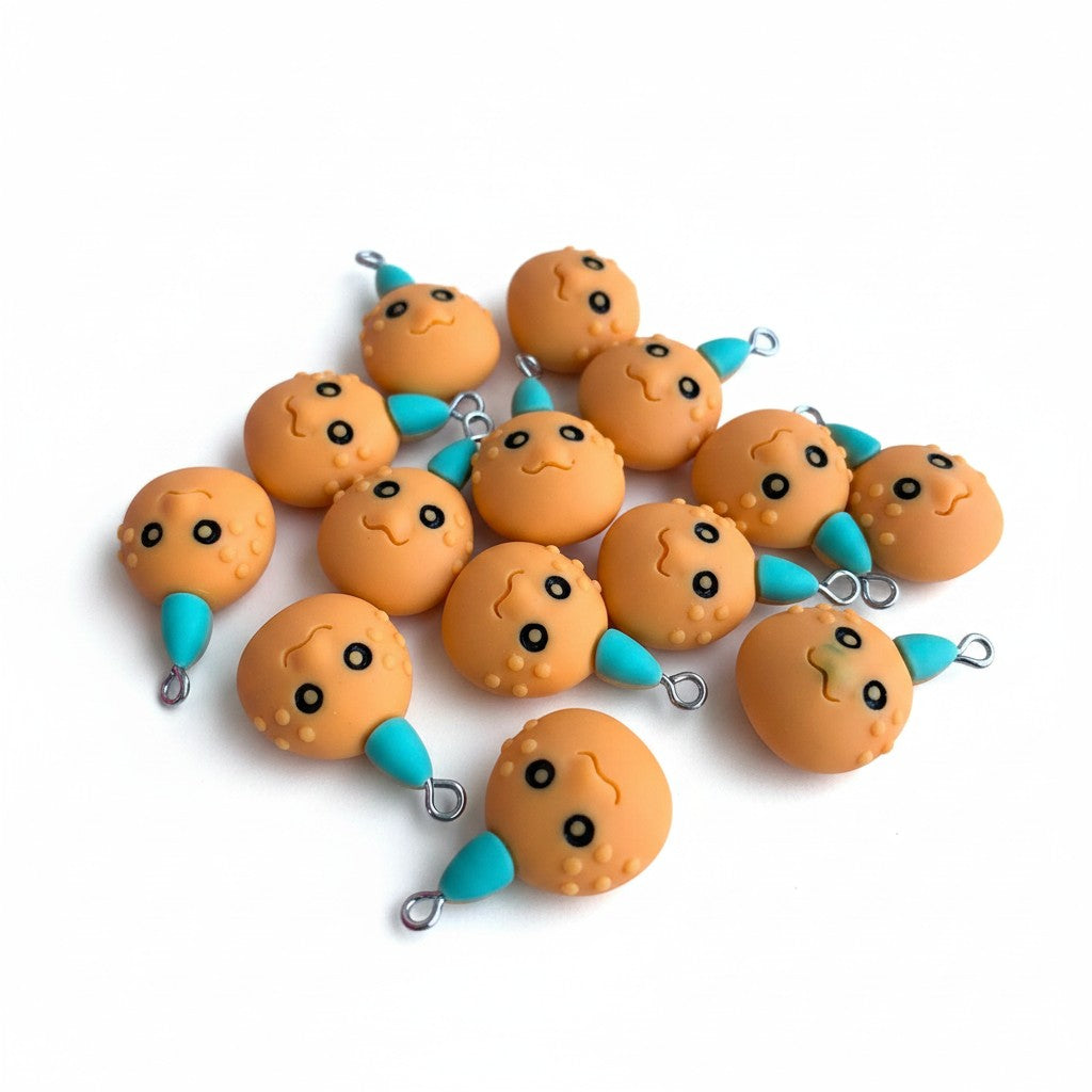 Pumpkin Charm - Size 25mm
