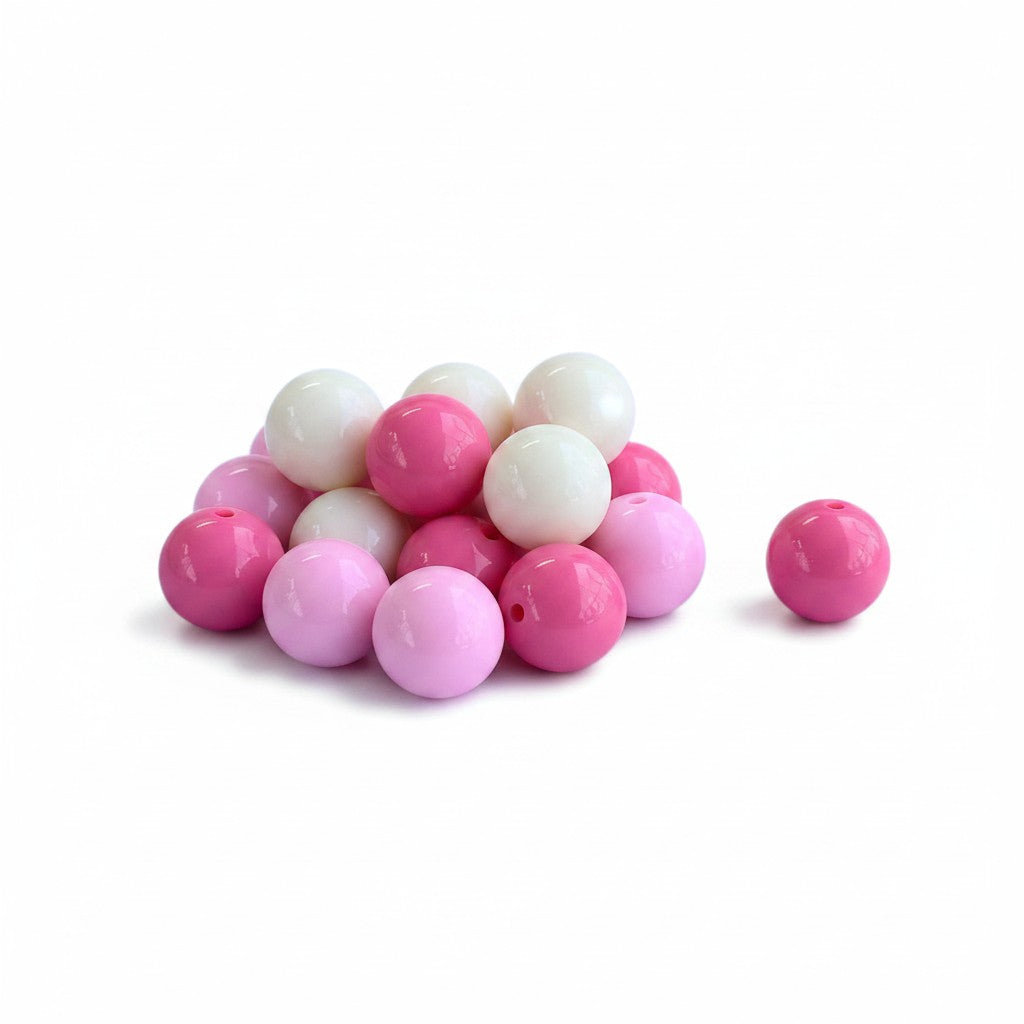 Smooth Acrylic Bead - Size 16mm