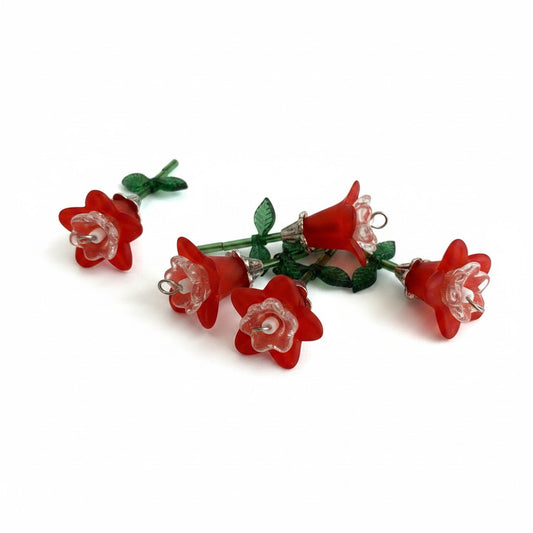 Flower Acrylic Bead Pendant - Size 45mm