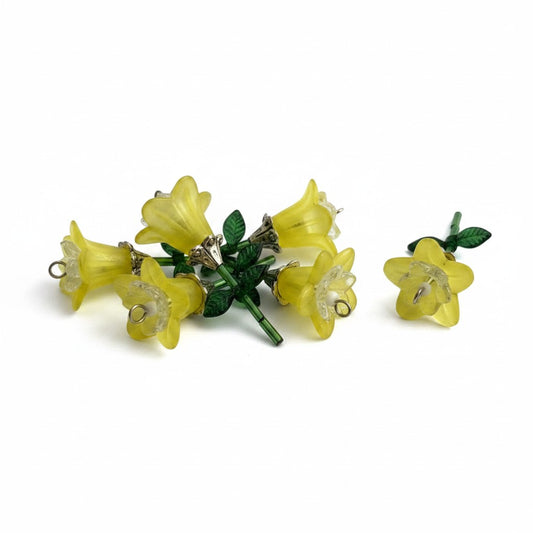 Flower Acrylic Bead Pendant - Size 45mm
