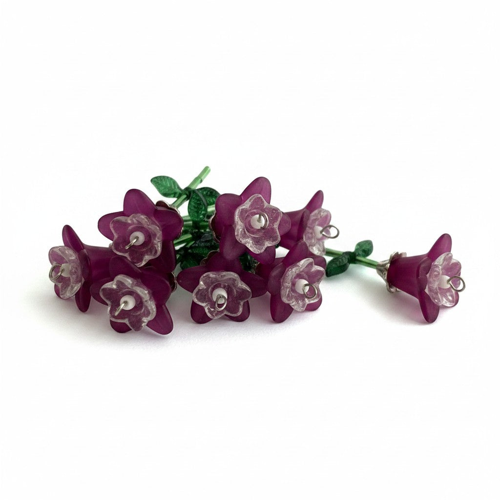 Flower Acrylic Bead Pendant - Size 45mm