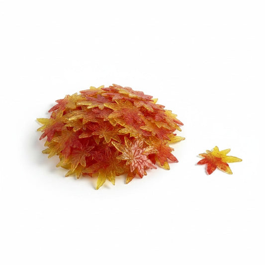 Ombre Leaf Embellishment - Size 20mm