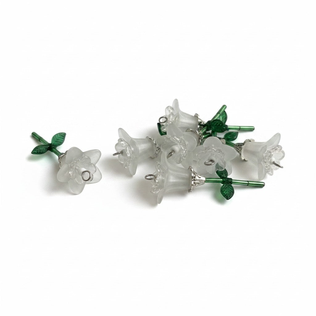 Flower Acrylic Bead Pendant - Size 45mm