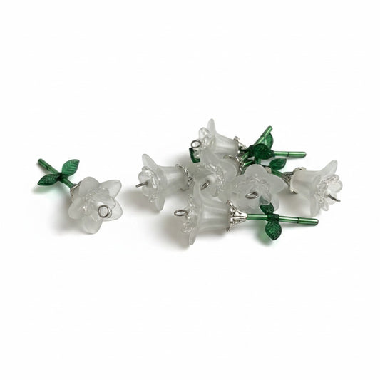 Flower Acrylic Bead Pendant - Size 45mm
