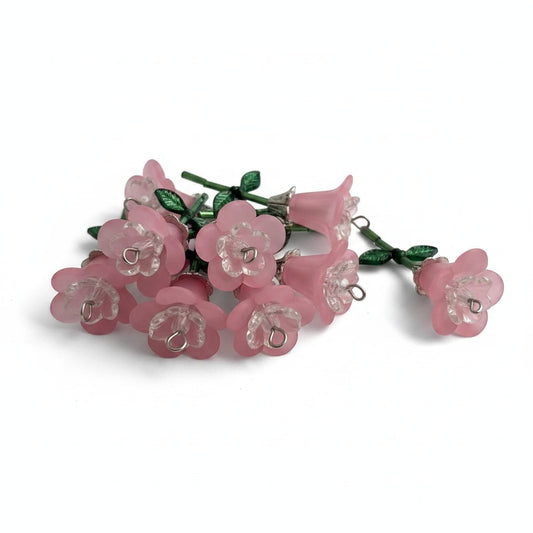 Flower Acrylic Bead Pendant - Size 45mm