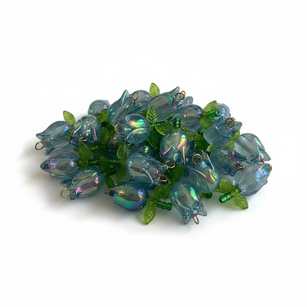 Flower Acrylic Charms - Size 30mm