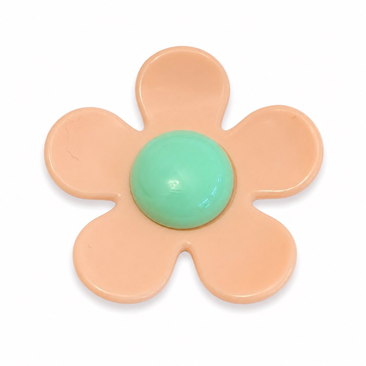 Daisy Flower Acrylic Bead