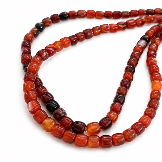 Strand of Agate Gemstone Beads - Size 6mm