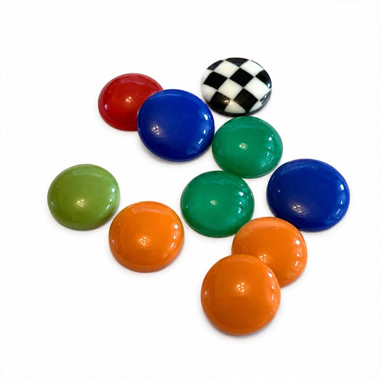 Round Mixed Embellishments - 10 Pack
