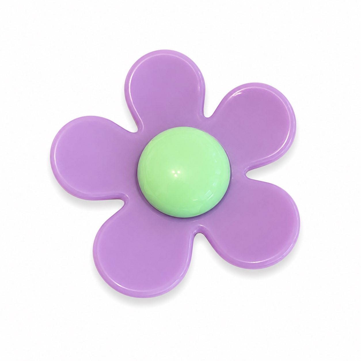 Daisy Flower Acrylic Bead