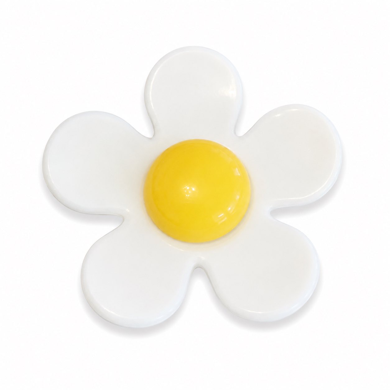 Daisy Flower Acrylic Bead